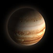 The planet Jupiter