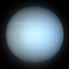 The planet Uranus