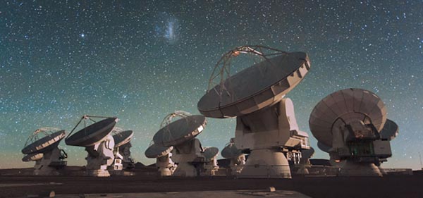 Telescopes at Atacama in Chile